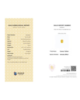 GUILD Certified Canary Yellow Sapphire 3.55ct Radiant 9.71 x 7.14 x 5.52 mm | SARATTI