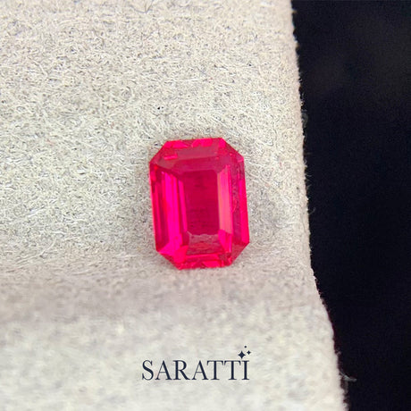 GUILD Certified Unheated Ruby Gemstone | SARATTI