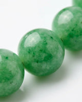 LUCIA - Apple Green Jadeite Bead Bracelet | SARATTI