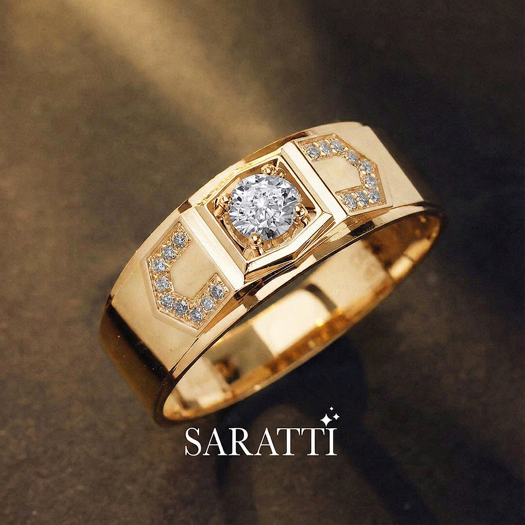 Art Deco Escalade Diamond Ring