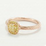 18K Rose Gold on a Grey background 2 | SARATTI