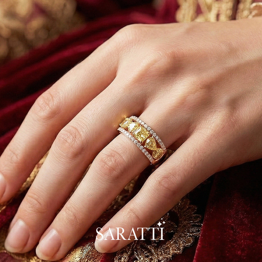 18 Rose GOld on Model | SARATTI