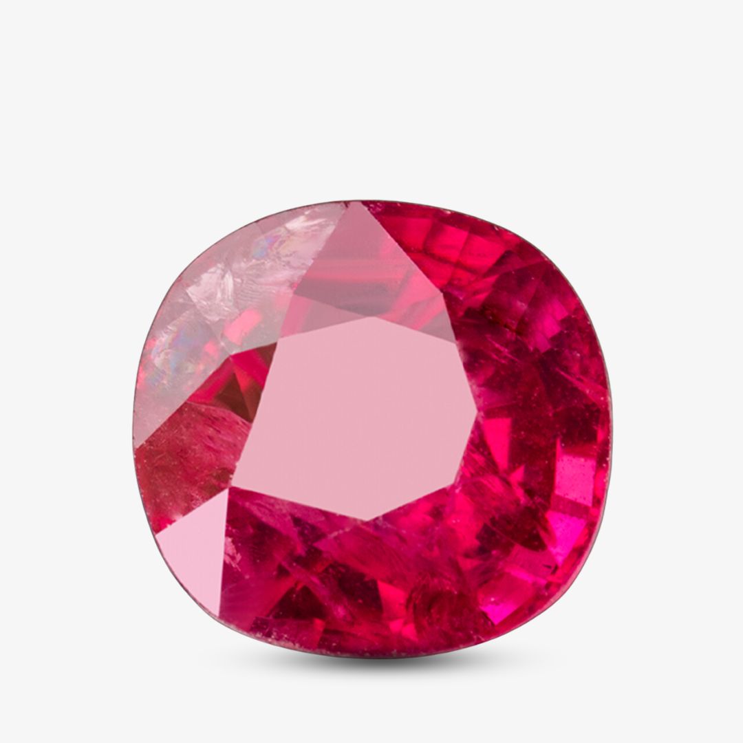 1.81-carat Cushion Cut Natural Ruby Gemstone | Heated | GRC Certified