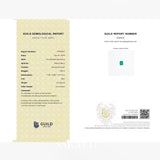 Guild Certified Emerald Close-Up | SARATTI