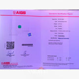 AIGS Certified Colombian Emerald | SARATTI