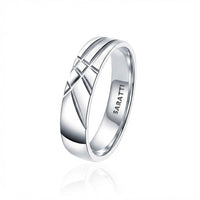 Axis Vector Wedding Band