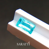 Natural Paraiba-Type Tourmaline Neon Blue Gemstone | SARATTI