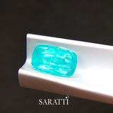 Neon Blue Paraiba Tourmaline Oval Cut Stone | SARATTI