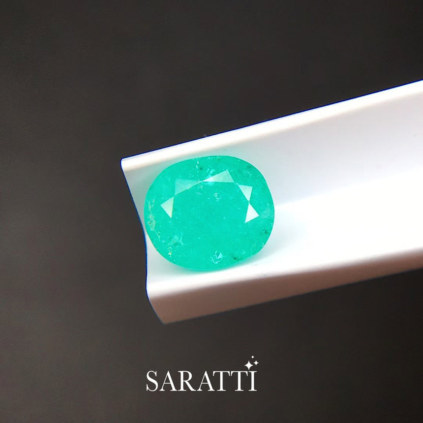 2.42ct Oval Paraiba Tourmaline Loose Gemstone | SARATTI