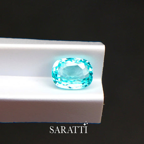 Natural Paraiba Tourmaline Greenish Blue Gemstone | SARATTI