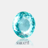 Faceted Paraiba tourmaline gemstone | SARATTI
