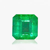 4.20ct Vivid Green Colombian Emerald (Octagonal Cut) | GUILD Certified