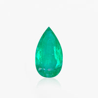 3.35ct Vivid Green Colombian Emerald (Pear Cut)