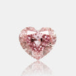 0.32ct Fancy Purplish Pink Heart Shape Diamond | SARATTI  
