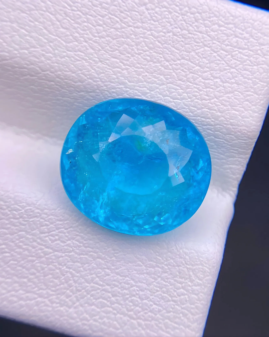 Oval cut natural Paraiba tourmaline loose stone | SARATTI