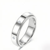 6mm mens wedding band with diamonds luxury ring in platinum | SARATTI