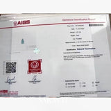 Certified AIGS Paraiba-Type Tourmaline | SARATTI