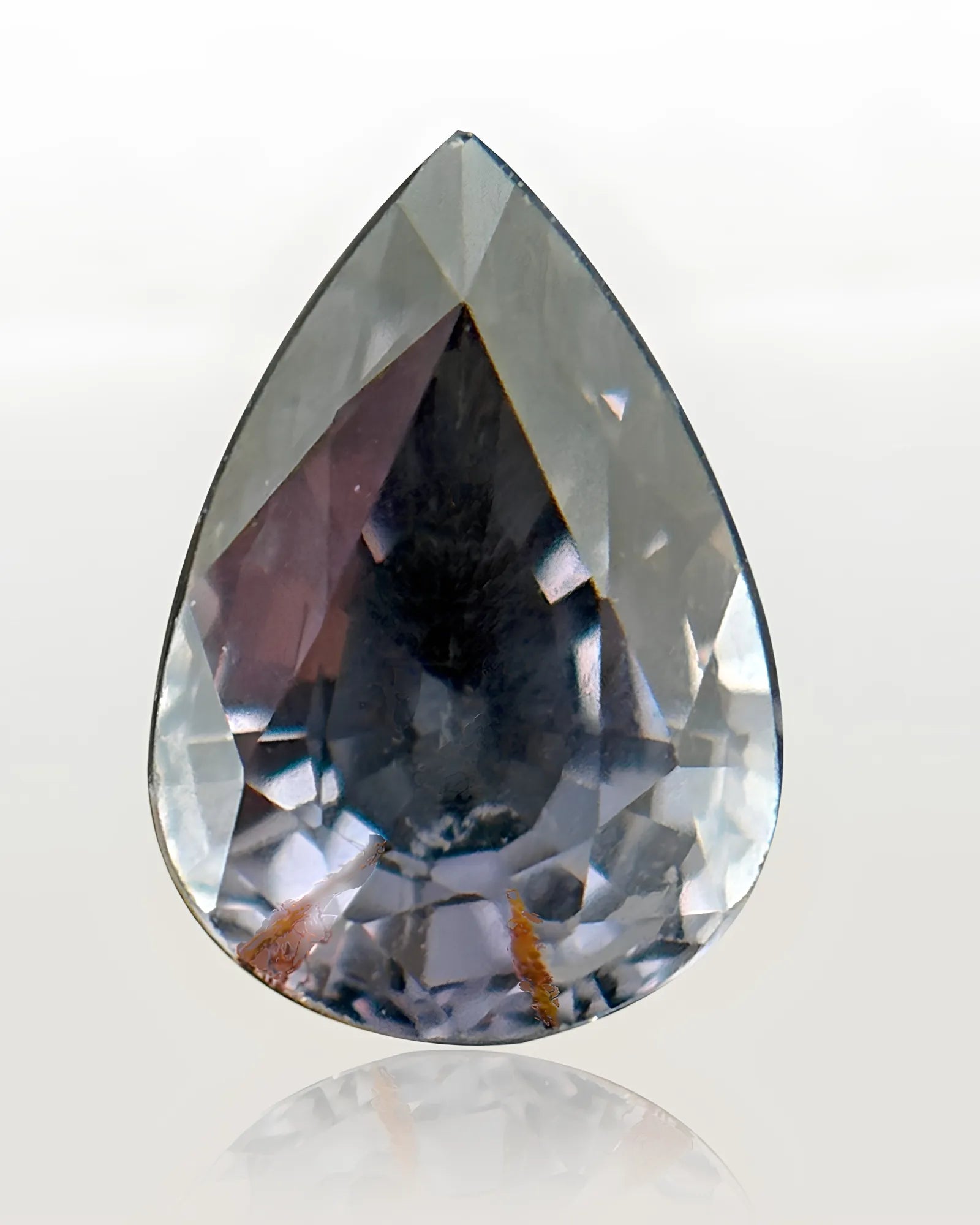 Gray Spinel measuring 5.52 x 1.82mm loose stone | SARATTI