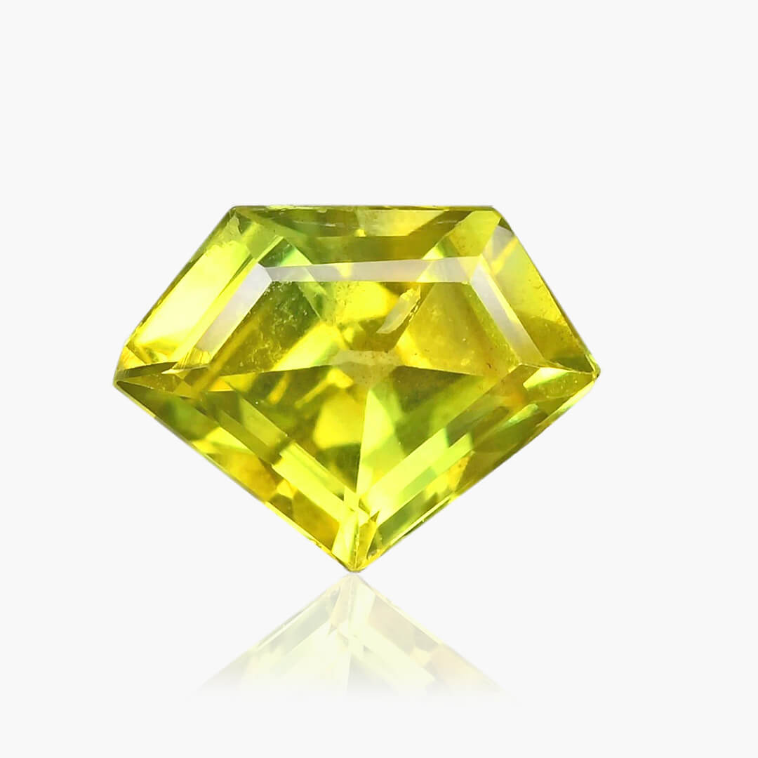 Pengatonal Green Unheated Sapphire Gemstone 0.47 carats