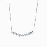 Coeurs Enchainés Diamond Necklace for Women | Saratti Fine Jewelry 