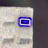 Heirloom Grade Tanzanite Emerald Cut 6.45ct | SARATTI  
