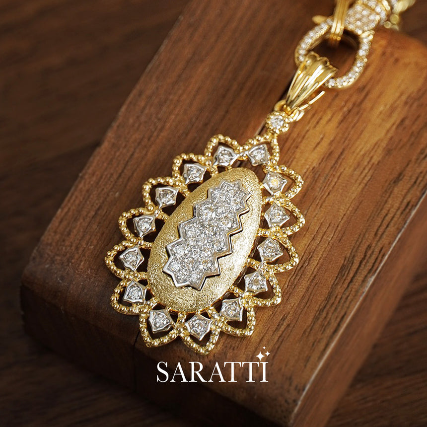 Heritage Jewelry Natural Diamonds Necklace - SARATTI