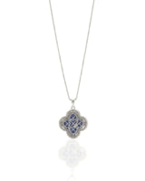 ISOLDE Sapphire Diamond Pendant Necklace - SARATTI