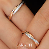Infinity Wedding Matching Band for Him and Her | SARATTI 