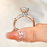 18K Gold luxury diamond engagment ring | Beila