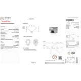 Certificate of Authenticity | Saratti Jewelry Lab Grown Diamond IGI Certificate