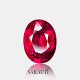 Large Oval Rubellite Tourmaline for Custom Jewelry | SARATTI  
