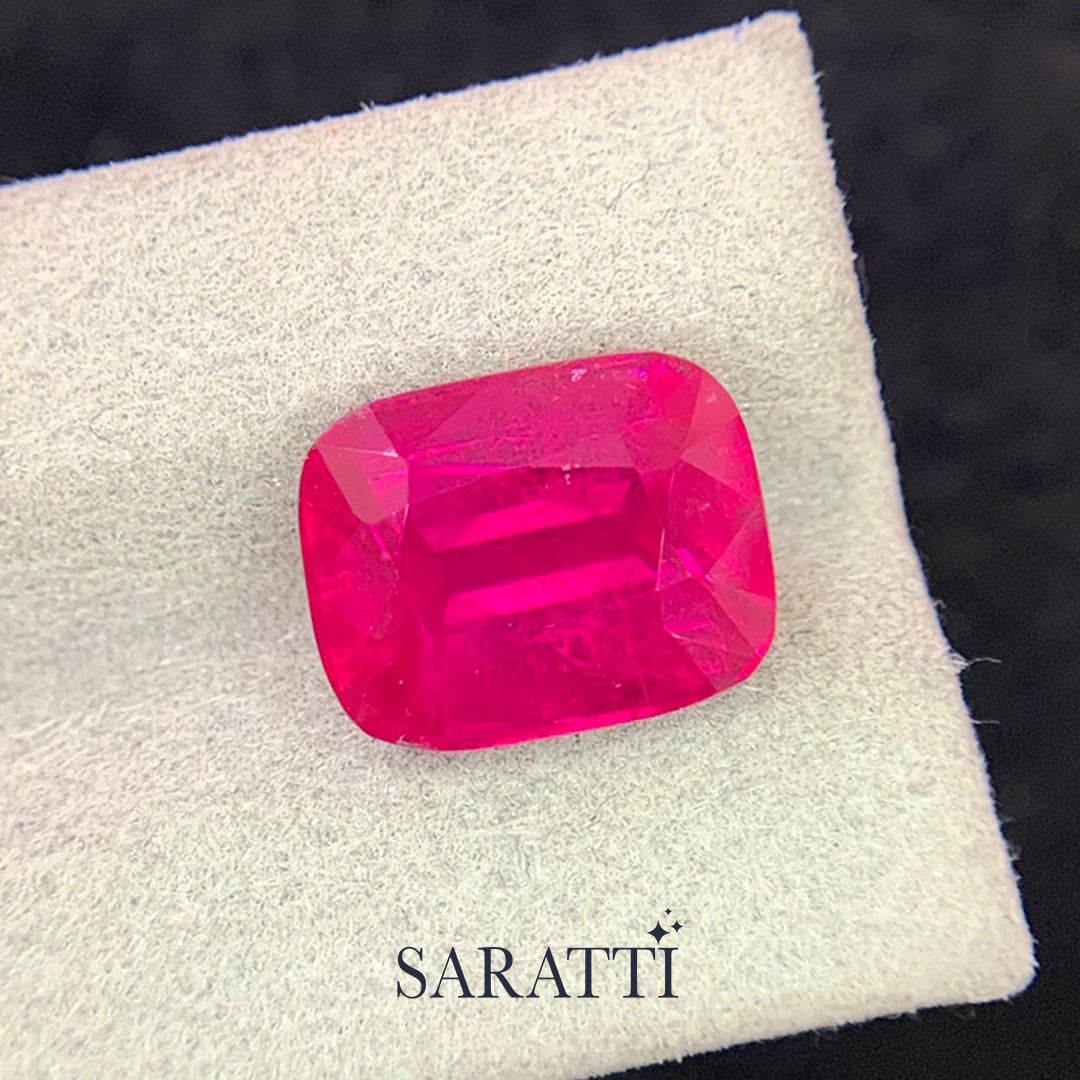 Large Rubellite Tourmaline 9.71 Carats | SARATTI  
