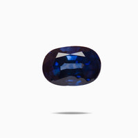 1.11 carats Royal Blue Oval Cut Sapphire Gem