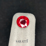 Loose 4.39ct Rubellite Tourmaline SI Clarity | SARATTI