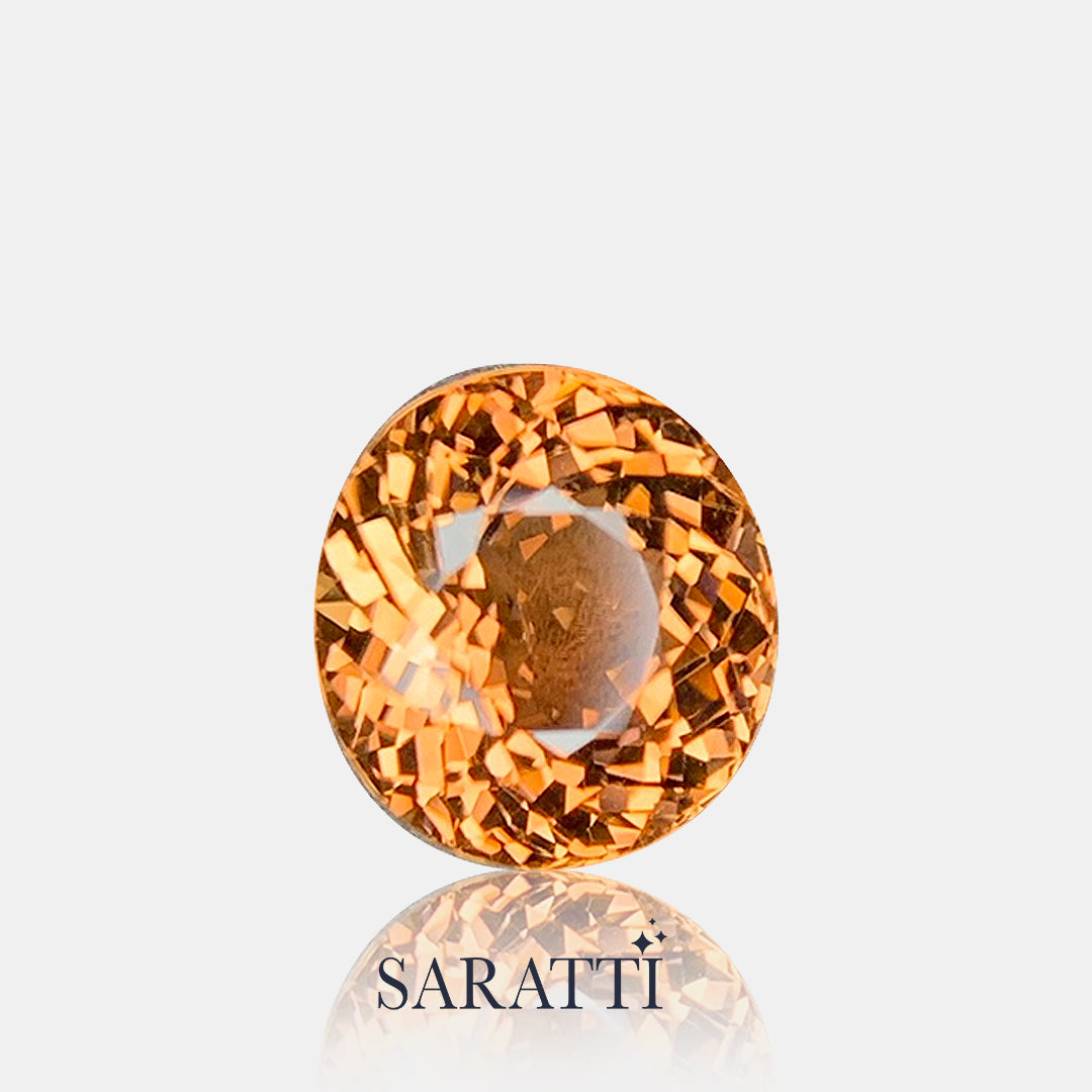 Loose 5.54ct Golden Orange Tourmaline | SARATTI  
