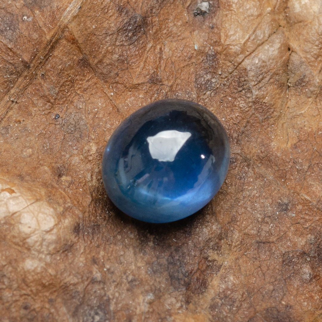 Loose oval cabochon sapphire ready for bespoke jewelry design | SARATTI