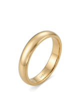 Luxury channel set diamond wedding ring pair with polished 18K yellow gold craftsmanship for couples - SARATTI