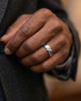 Axis Tri-Diamond Wedding Band
