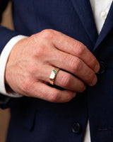 Imperium Emerald Triad Ring