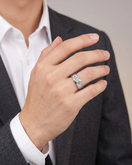 Art Deco Escalade Diamond Ring