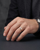 The Mandorla Diamond Ring