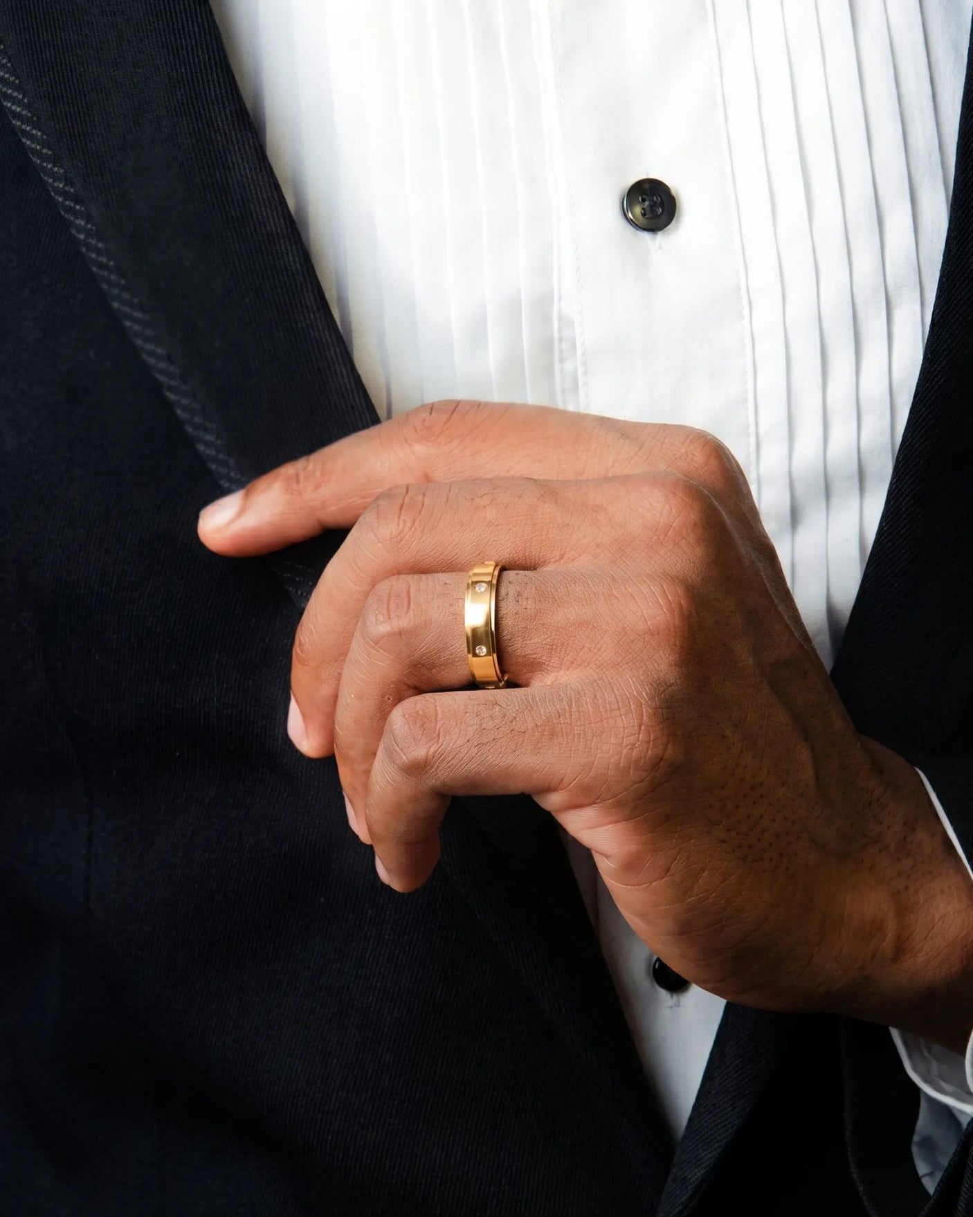 Trinity Diamond Wedding Band