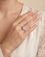 Aniya – Seraphic Charm Natural Round Diamond Six-Prong Engagement Ring