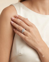 Yumi – Lumina Crown Natural Round Diamond Halo Engagement Ring