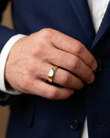 Imperium Emerald Triad Ring