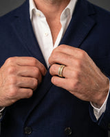 Aurelian Rope Diamond Wedding Band