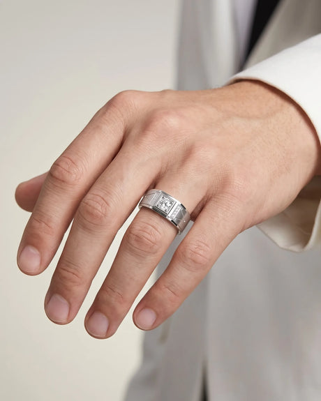 Adamantine Courage Diamond Ring