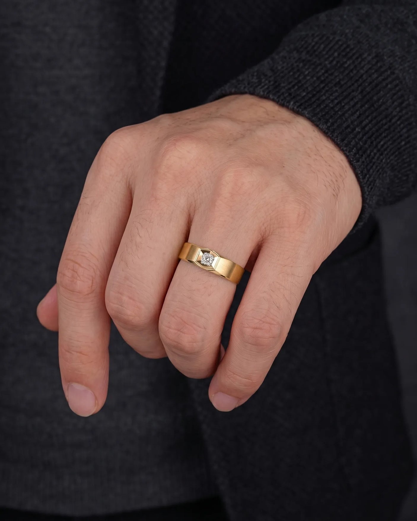The Bastion Diamond Ring