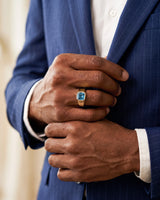 Aurelion Topaz Signet Ring