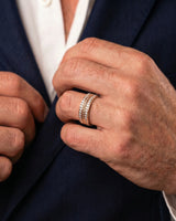 Aurelian Rope Diamond Wedding Band